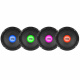 4-pack DS18 PRO-X6.4RGBCAP, 6.5 tums midbas med RGB LED-belysning
